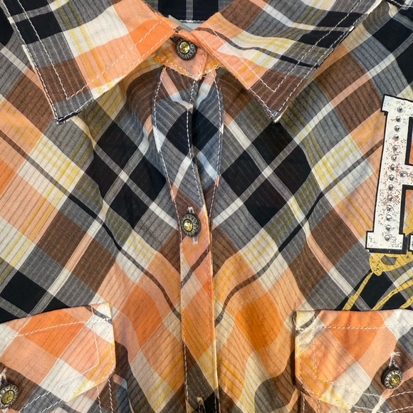 Harley Davidson ladies shirt button down, Cool Girl, Biker Chick, lightweight - Picture 5 of 9